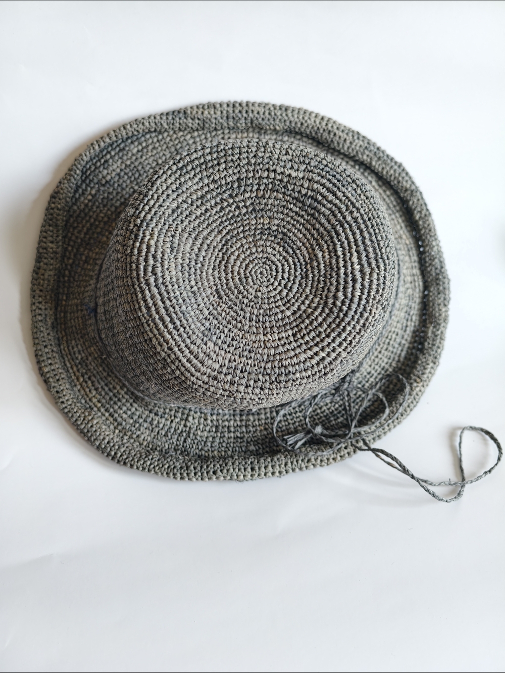 Handmade Raffia Straw Sun Hat - Picture 4 of 8
